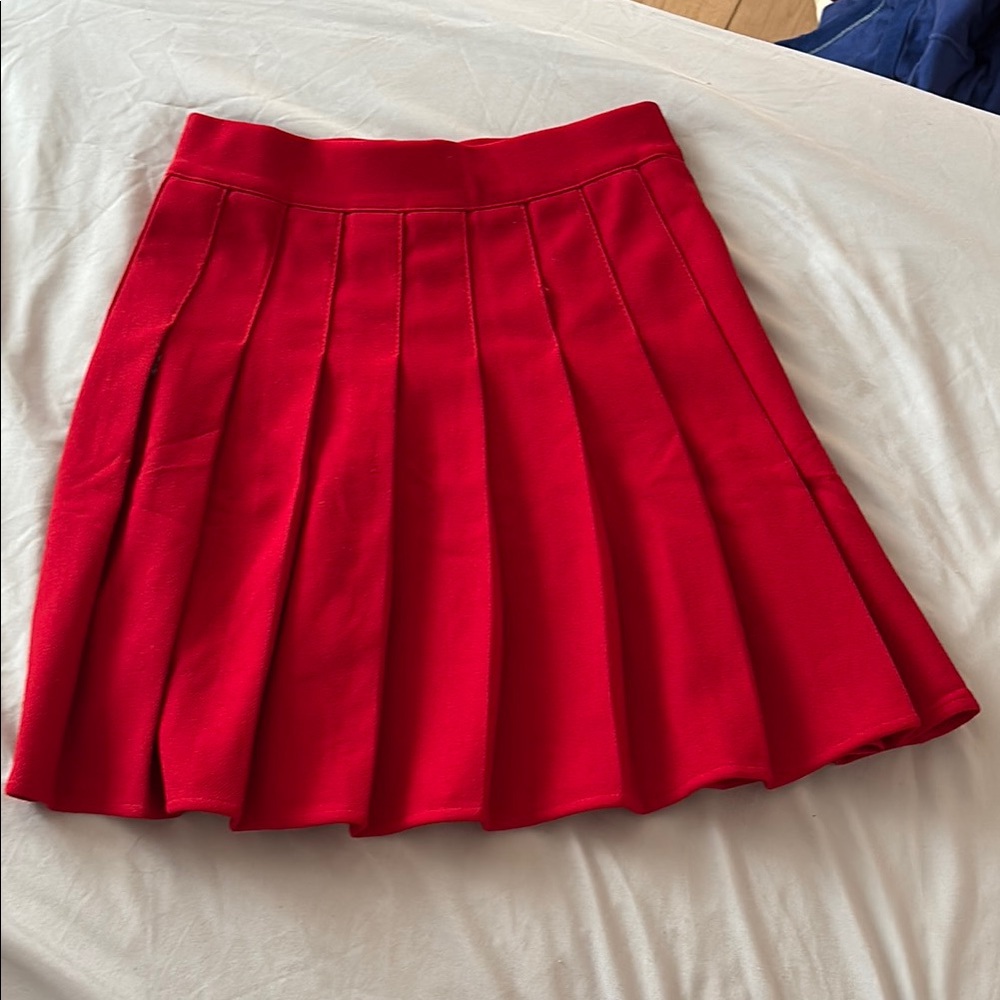 Amazon Essentials Red A-line Mini Skirt
